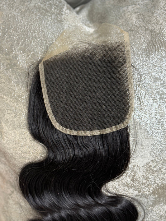 5x5 Natural Wave HD Closure