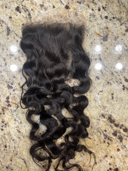 Burmese Curly 5x5 HD Closure