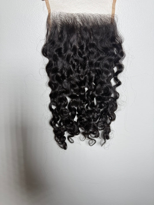 Burmese Curly 5x5 HD Closure