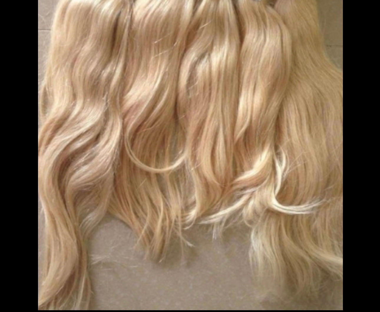 613 Blonde Natural Straight Extensions
