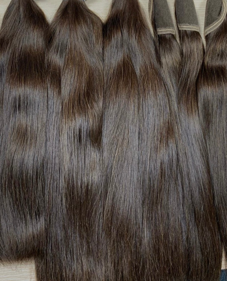 Chocolate 2x6 Natural Wave Closure