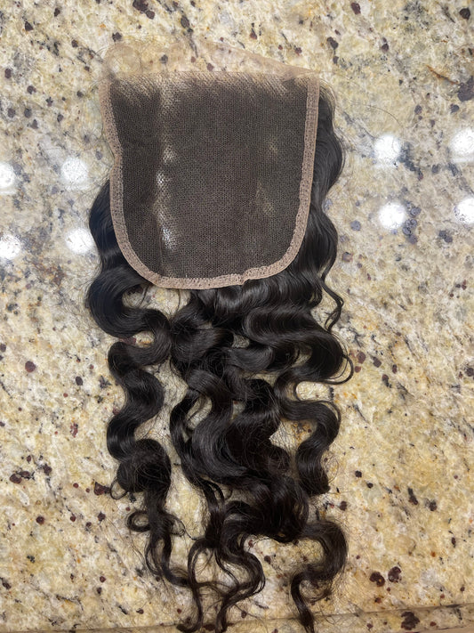 Burmese Curly 5x5 HD Closure